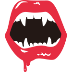 halloween mouth svg 